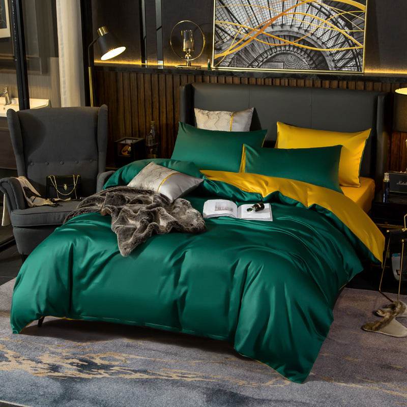 Sheet Pillowcase Xinjiang Cotton Four-piece Set - Mubimart