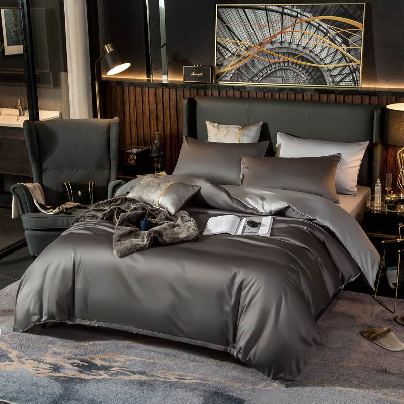 Sheet Pillowcase Xinjiang Cotton Four-piece Set - Mubimart