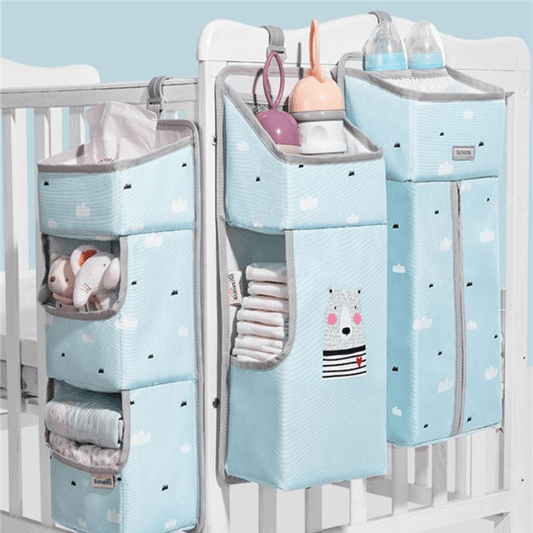 Shelf bag storage bedside hanging bag - Mubimart
