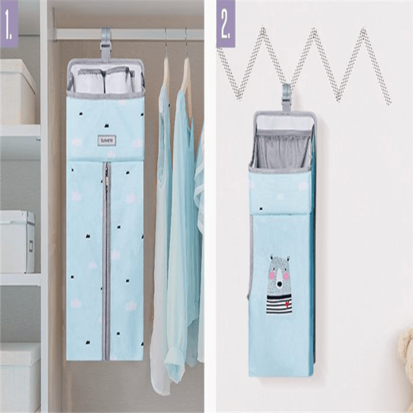 Shelf bag storage bedside hanging bag - Mubimart
