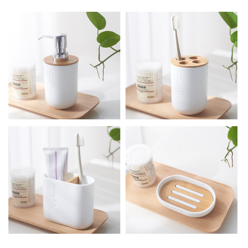 Shelf, toothbrush holder - Mubimart -  