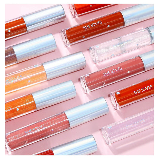 Shimmering Moisturizing Lotion Plumping Glass Lip - Mubimart