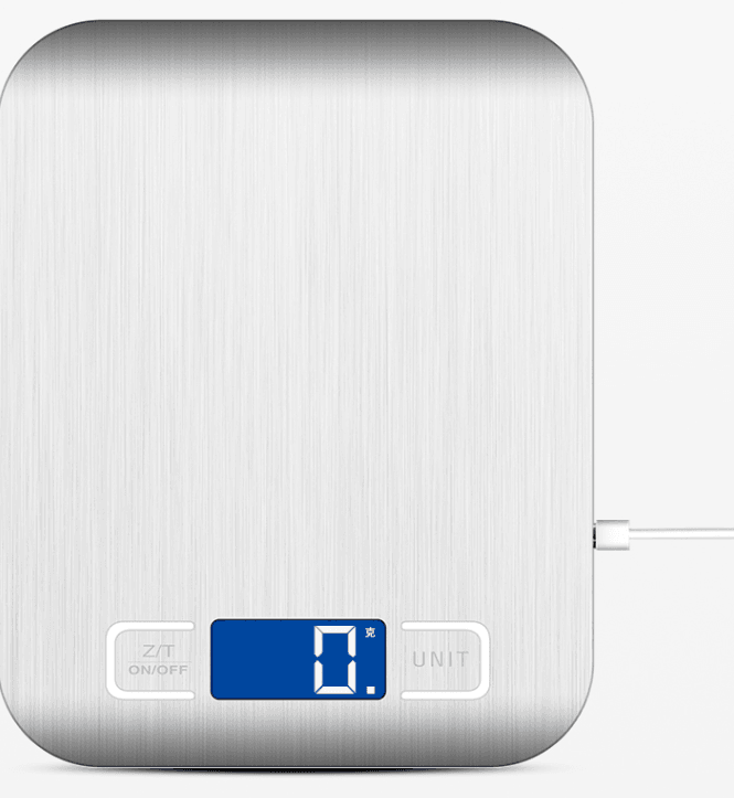 Shipping Precision Rechargeable Kitchen Electronic Scale 5Kg Scale Mini Small Baking Cake Pound Food Tea Electronic Scale - Mubimart