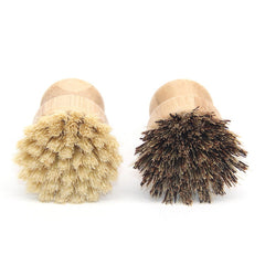 Short handle round dish washing brush - Mubimart -  