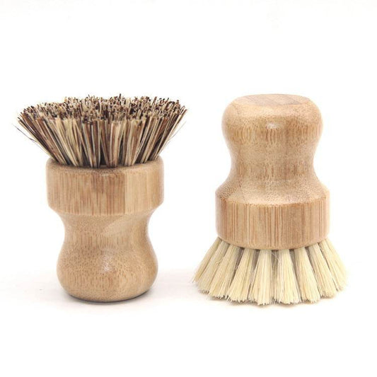 Short handle round dish washing brush - Mubimart