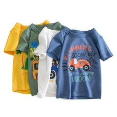 Short sleeve T-shirt - Mubimart - Boys T-shirt 