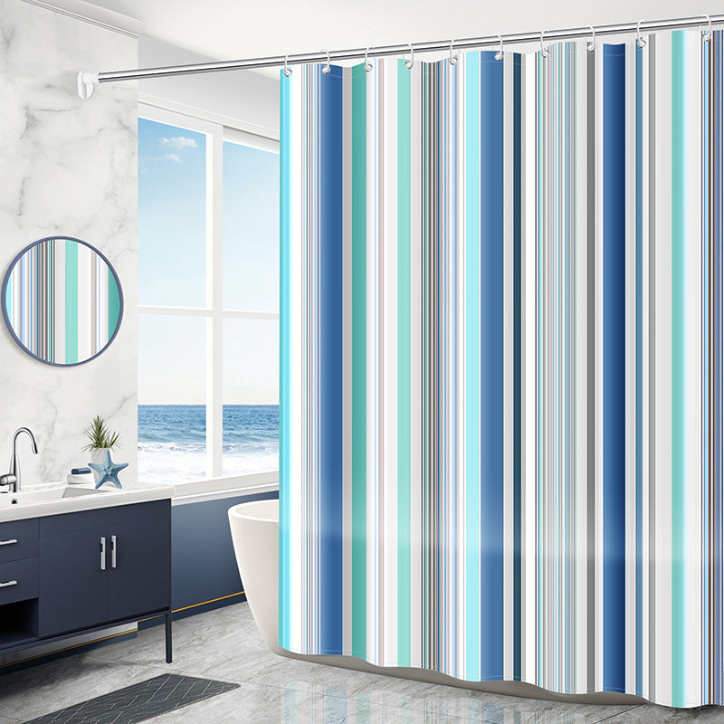 Shower Curtain Partition Curtain Door Curtain Square Shower Curtain - Mubimart -  