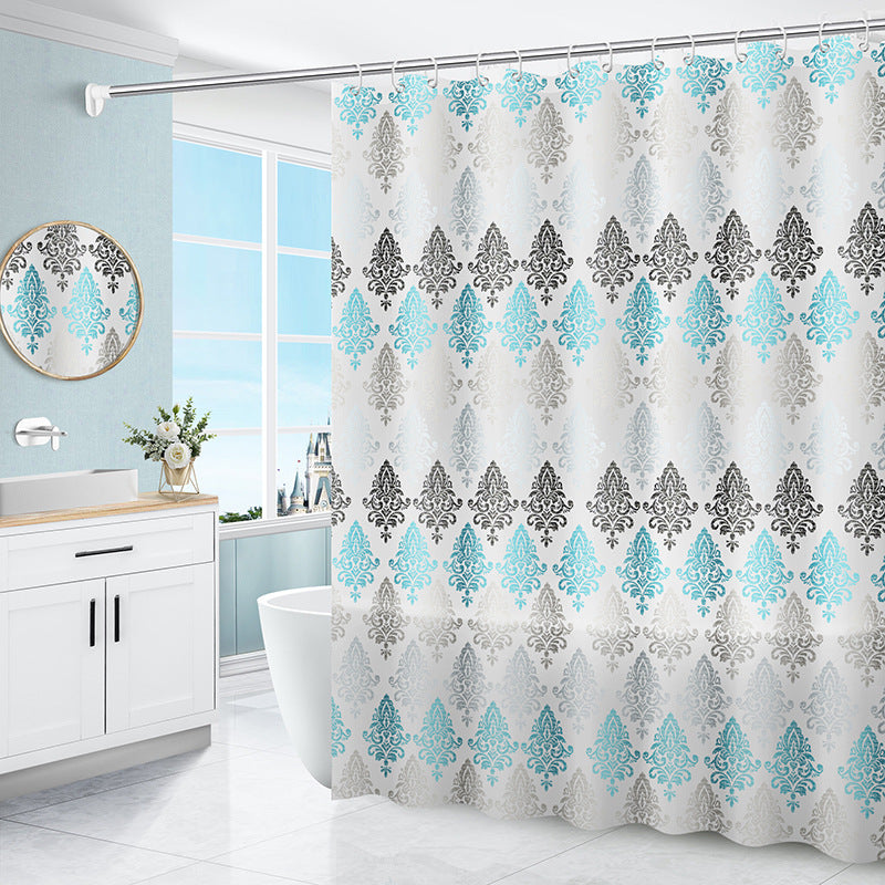 Shower Curtain Partition Curtain Door Curtain Square Shower Curtain - Mubimart -  