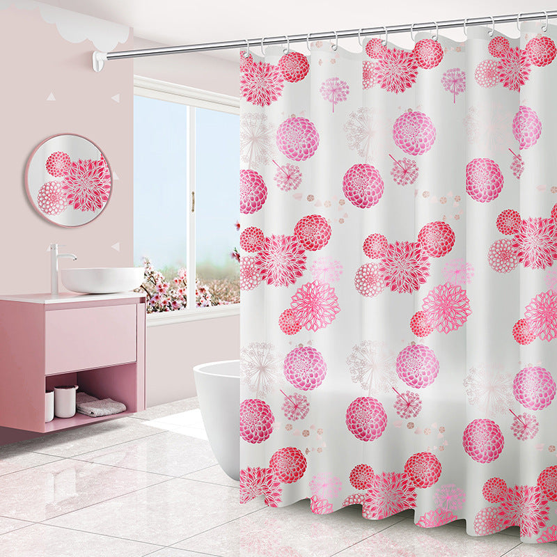 Shower Curtain Partition Curtain Door Curtain Square Shower Curtain - Mubimart -  