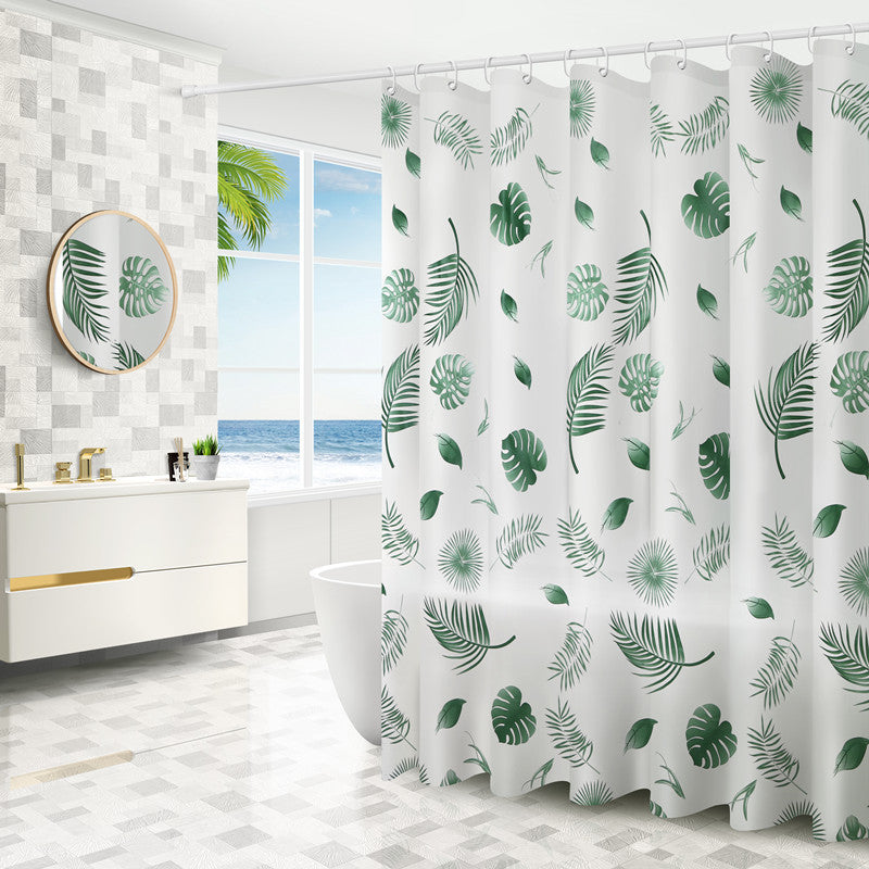 Shower Curtain Partition Curtain Door Curtain Square Shower Curtain - Mubimart -  