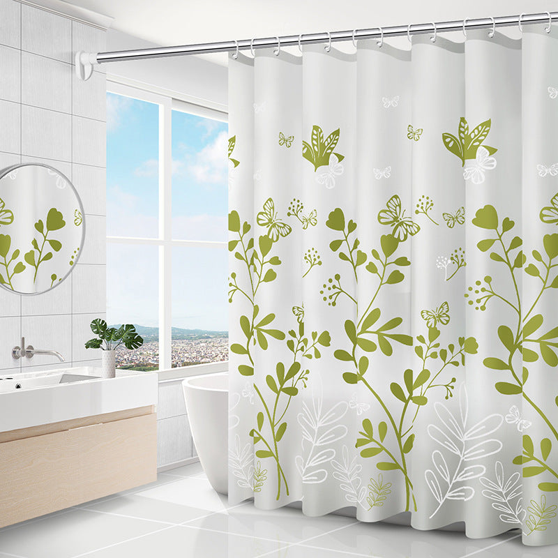 Shower Curtain Partition Curtain Door Curtain Square Shower Curtain - Mubimart -  