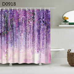 Shower Curtain Waterproof Thickened Bathroom Curtain - Mubimart -  