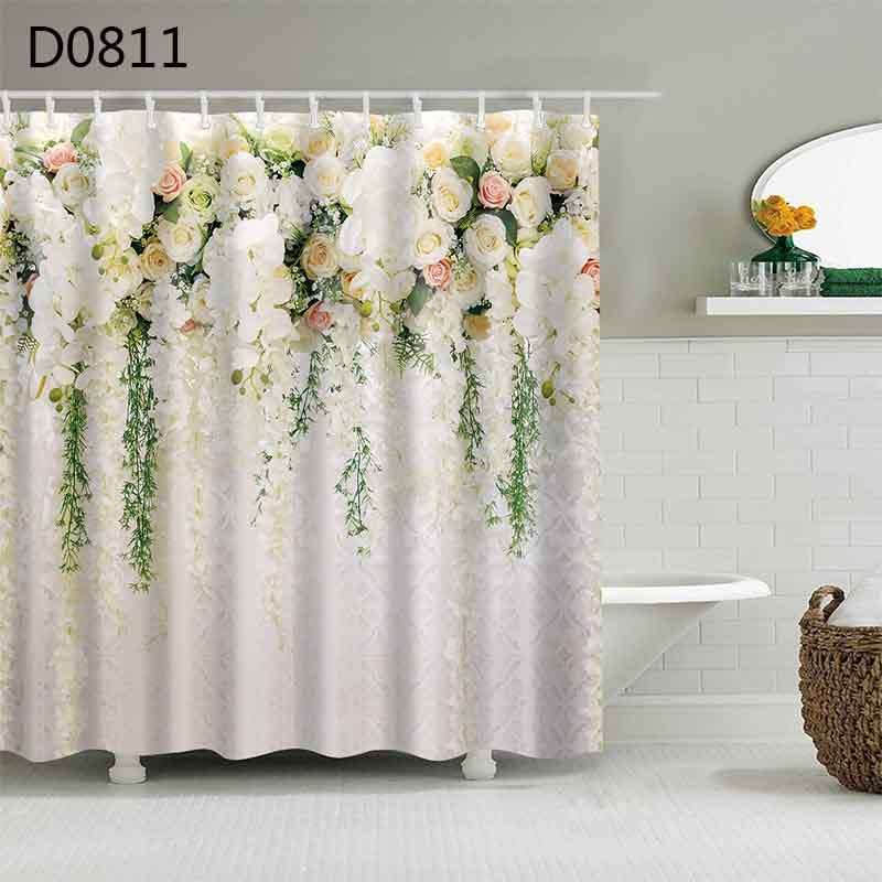 Shower Curtain Waterproof Thickened Bathroom Curtain - Mubimart -  