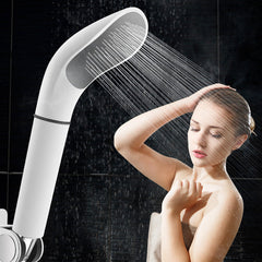 Shower With Water Saving Filter Shower Head Bathroom Accessories - Mubimart - Shower Head 