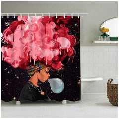 Shower curtain - Mubimart - Shower curtain 