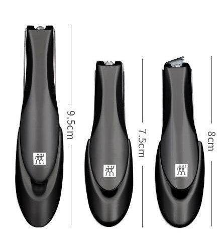 Shuangliren Same Nail Clipper Three Piece Set Household Nail Clipper Set Anti Splash Nail Clipper Wholesale - Mubimart