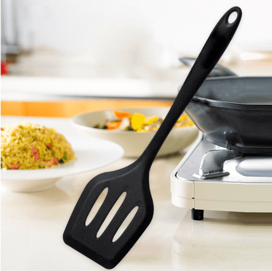 Silica Gel Frying Spatula Non - stick Pan Special Leak - Mubimart