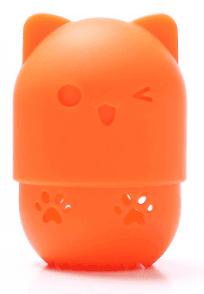 Silicone Cosmetic Blender Sponge Box Holder - Mubimart