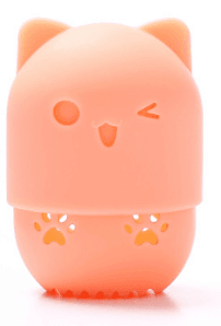 Silicone Cosmetic Blender Sponge Box Holder - Mubimart