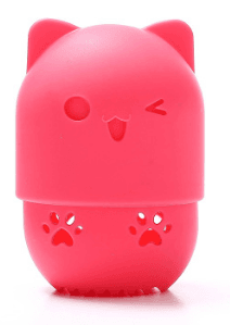 Silicone Cosmetic Blender Sponge Box Holder - Mubimart