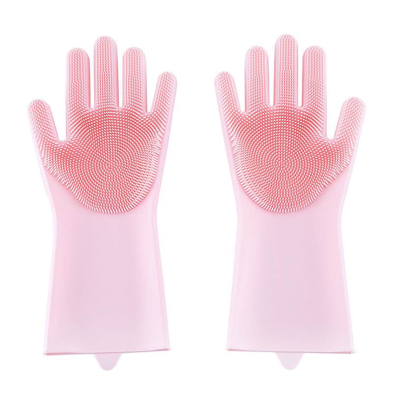 Silicone Dishwashing Gloves - Mubimart
