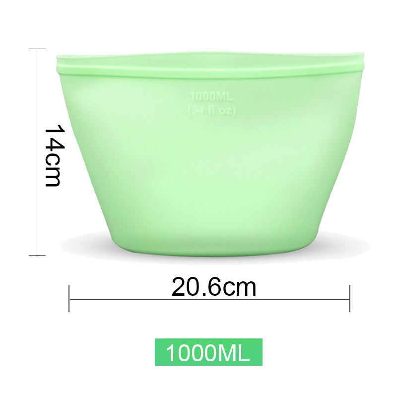 Silicone Food Storage Fresh-keeping Bag - Mubimart -  