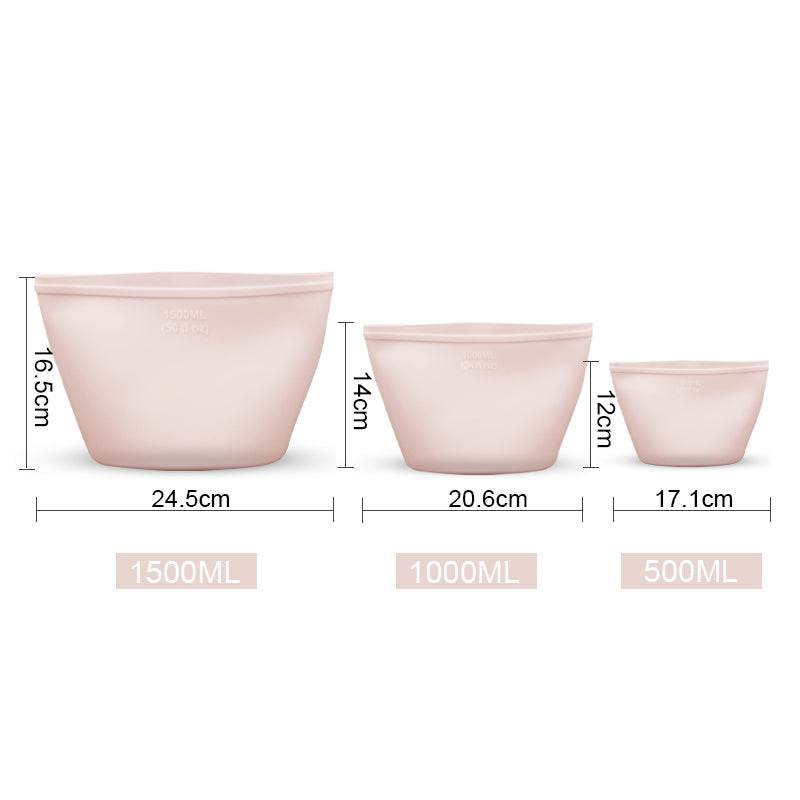 Silicone Food Storage Fresh-keeping Bag - Mubimart