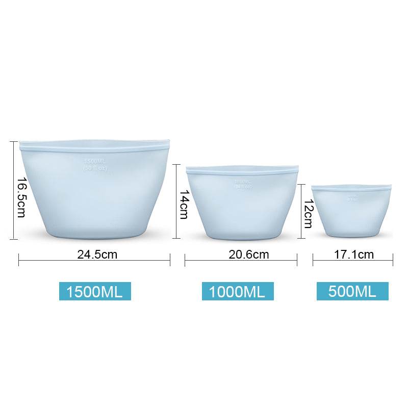 Silicone Food Storage Fresh-keeping Bag - Mubimart