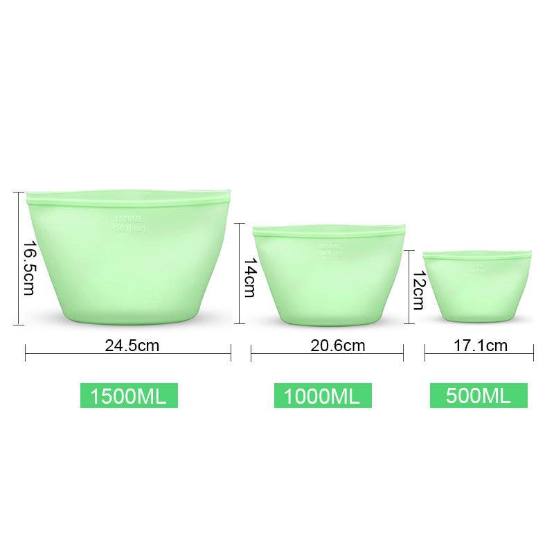 Silicone Food Storage Fresh-keeping Bag - Mubimart