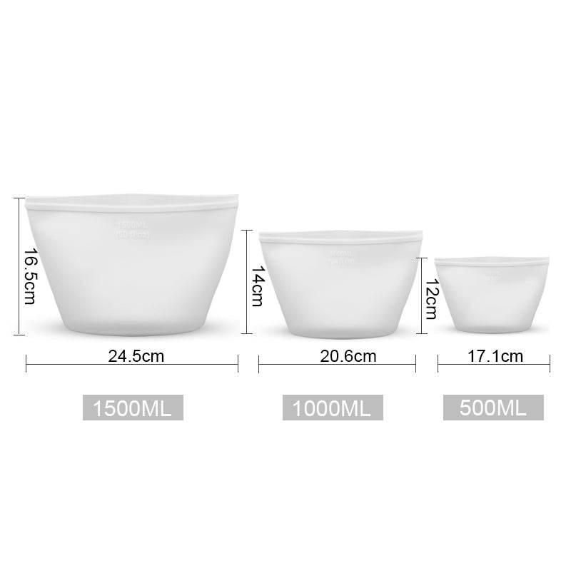 Silicone Food Storage Fresh-keeping Bag - Mubimart