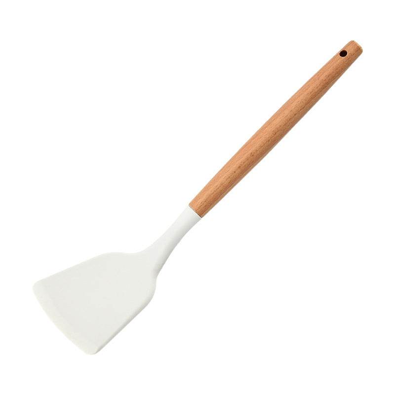 Silicone Kitchen Spatula Spoon Cooking Cookware Set - Mubimart