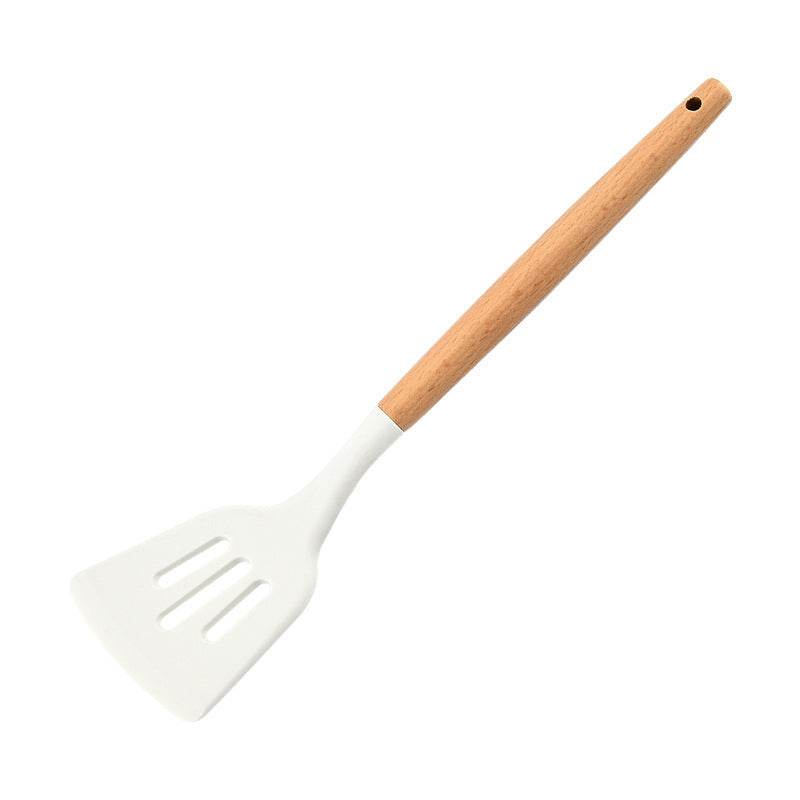 Silicone Kitchen Spatula Spoon Cooking Cookware Set - Mubimart