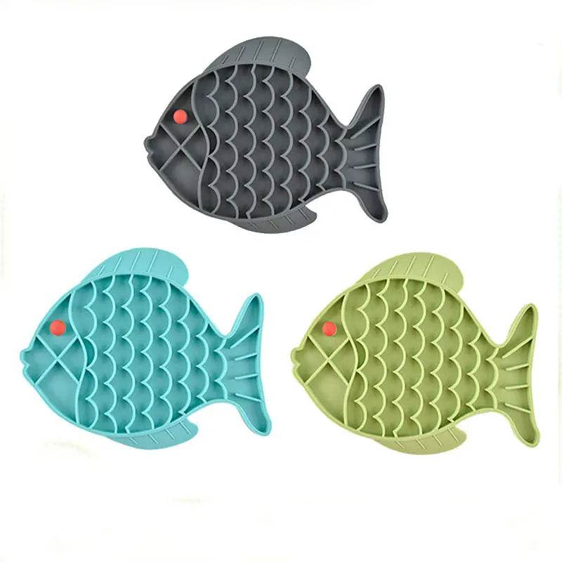 Silicone Lick Mat For Pet Dogs Slow Food Plate Rice Bowl For Small Medium Dog Anti Gulping Choking Feeder Puppy Treat Dispenser - Mubimart