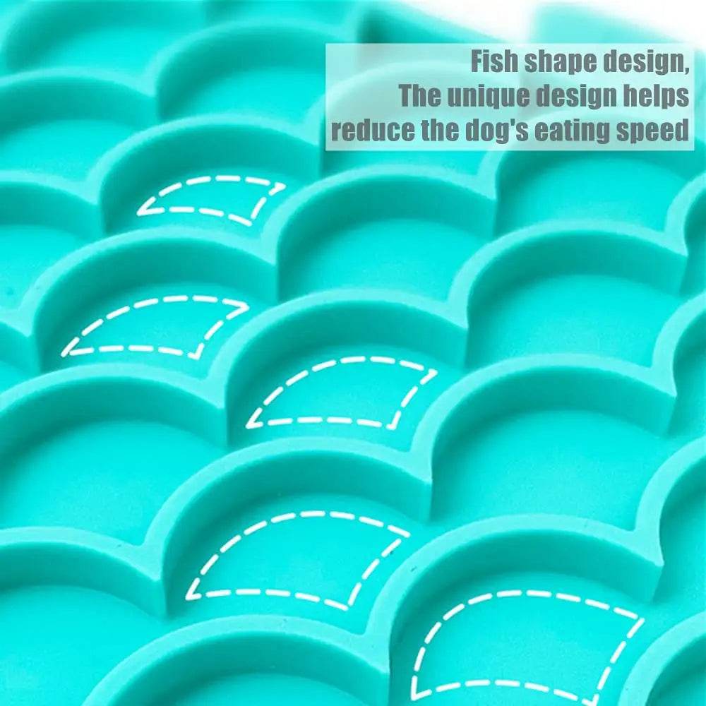 Silicone Lick Mat For Pet Dogs Slow Food Plate Rice Bowl For Small Medium Dog Anti Gulping Choking Feeder Puppy Treat Dispenser - Mubimart
