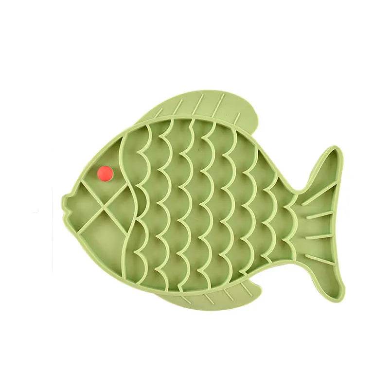 Silicone Lick Mat For Pet Dogs Slow Food Plate Rice Bowl For Small Medium Dog Anti Gulping Choking Feeder Puppy Treat Dispenser - Mubimart