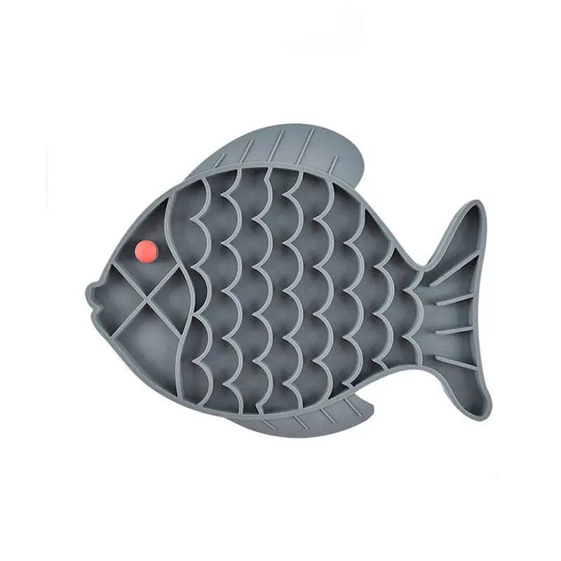 Silicone Lick Mat For Pet Dogs Slow Food Plate Rice Bowl For Small Medium Dog Anti Gulping Choking Feeder Puppy Treat Dispenser - Mubimart