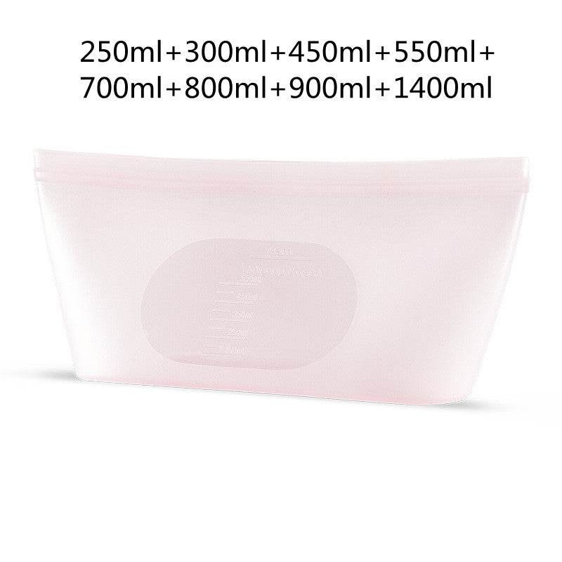 Silicone Refrigerator Food Storage Vacuum Sealed Bag - Mubimart