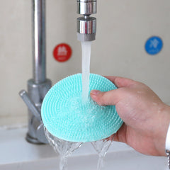 Silicone Scrub Brush Is Easy To Bubble - Mubimart - Toilet brush 