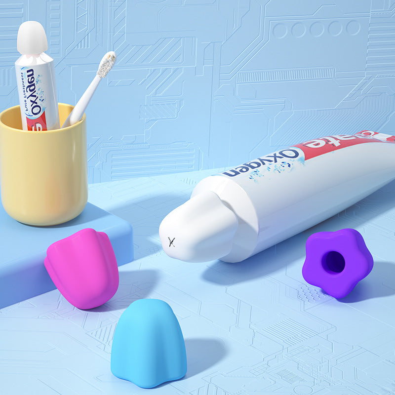 Silicone Self-sealing Toothpaste Squeezer - Mubimart - Toothpaste squeezer 