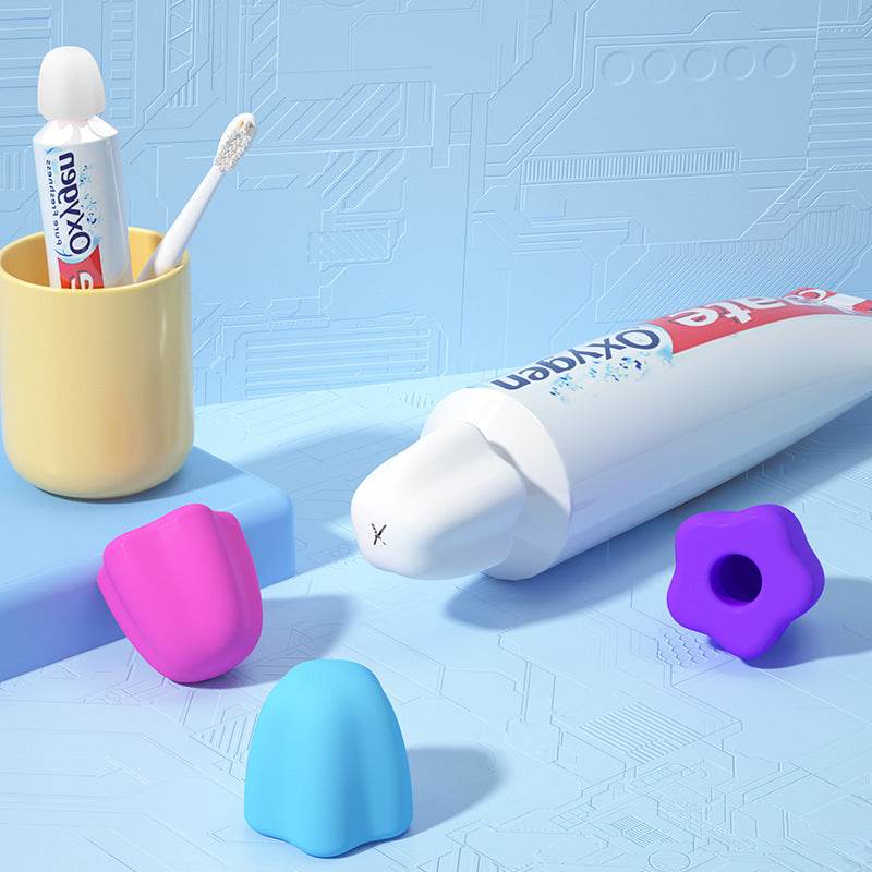 Silicone Self-sealing Toothpaste Squeezer - Mubimart