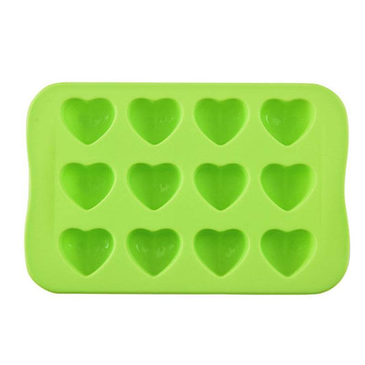 Silicone Shape Ice Tray Ice Cube Mold Square Ice Making D Children Cake Shape - Mubimart