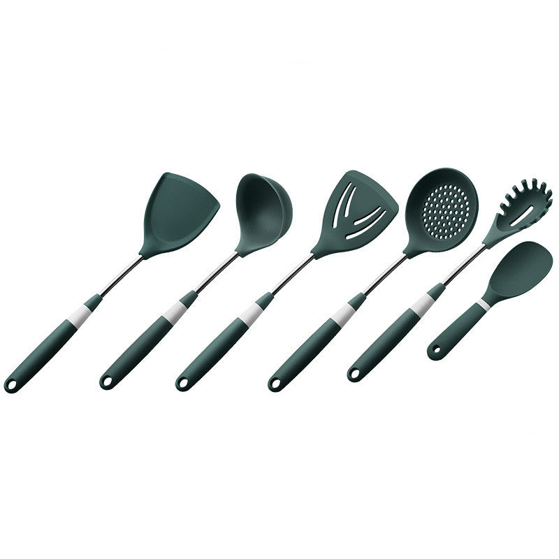 Silicone Spatula Kitchenware Spatula Set Kitchen Non-stick Cooking Spoon - Mubimart -  