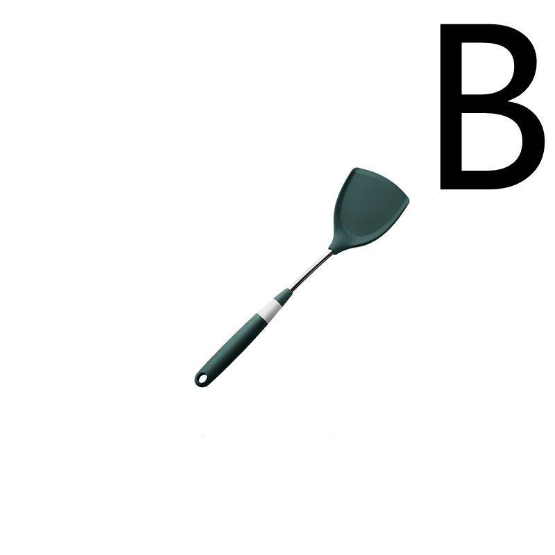 Silicone Spatula Kitchenware Spatula Set Kitchen Non-stick Cooking Spoon - Mubimart