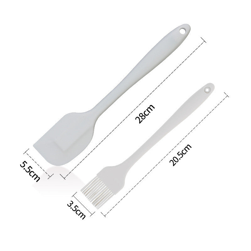 Silicone Spatula Spatula Baking And High Temperature Resistance - Mubimart -  