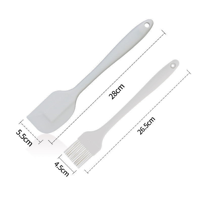 Silicone Spatula Spatula Baking And High Temperature Resistance - Mubimart -  