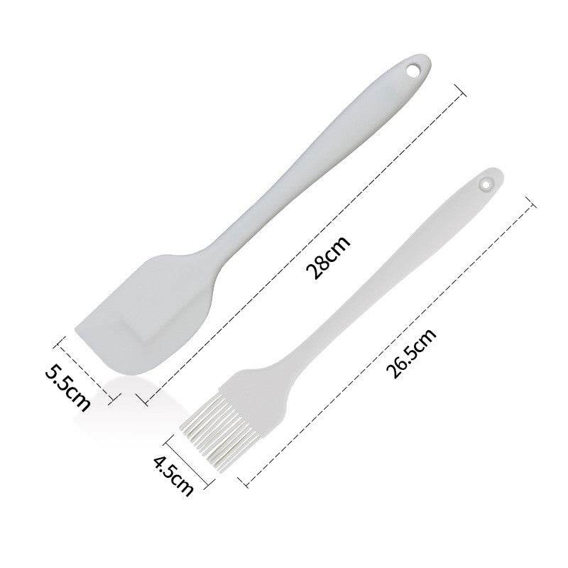 Silicone Spatula Spatula Baking And High Temperature Resistance - Mubimart