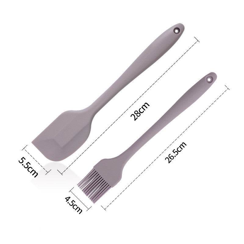 Silicone Spatula Spatula Baking And High Temperature Resistance - Mubimart