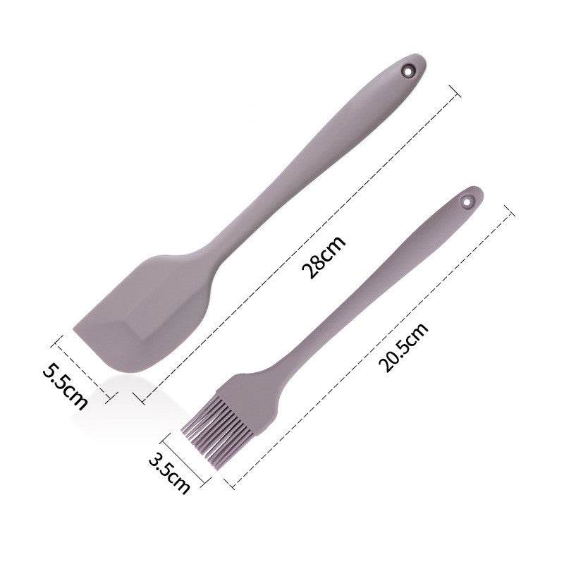 Silicone Spatula Spatula Baking And High Temperature Resistance - Mubimart