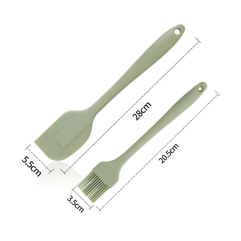 Silicone Spatula Spatula Baking And High Temperature Resistance - Mubimart -  