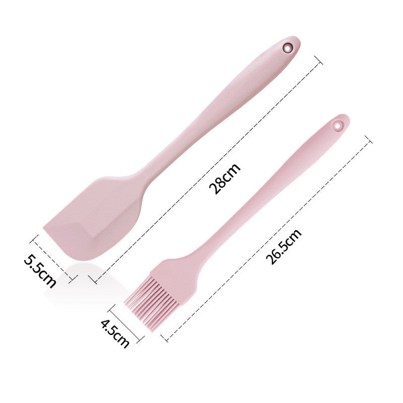 Silicone Spatula Spatula Baking And High Temperature Resistance - Mubimart -  